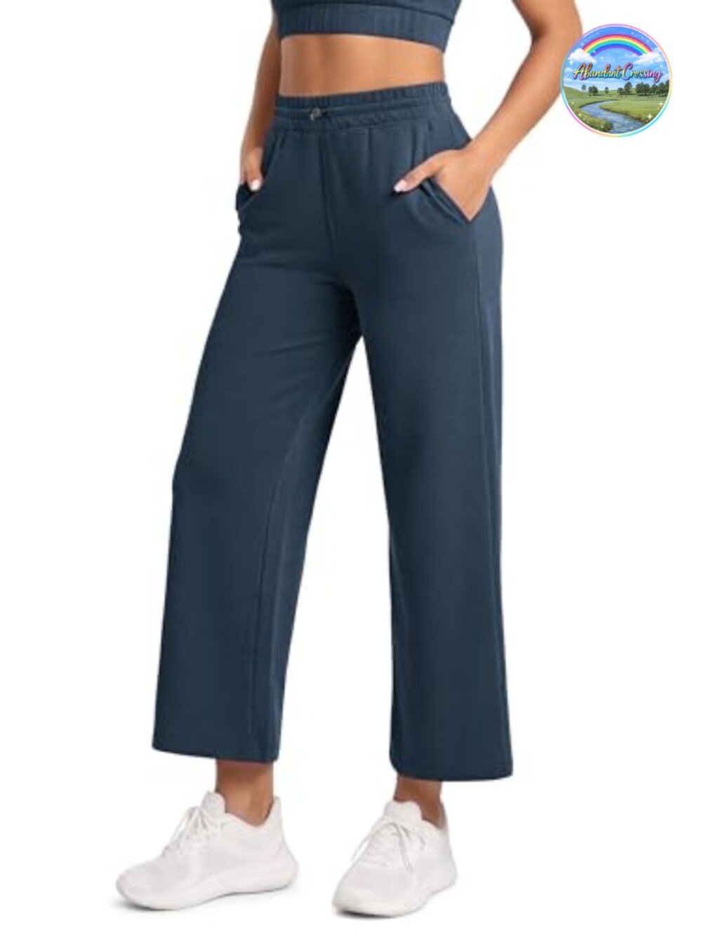 Women's Modal Wide Leg Pants with Pockets High Waist Lounge